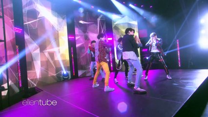 180525 ellen show bts 'fake love' performance