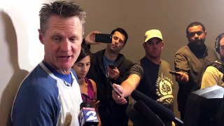 Steve Kerr reiterated that he’s confident the Warriors can win two elimination games in a row