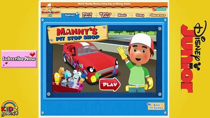Handy Manny Mannys Pit Stop Shop - Disney Junior (kidz games)