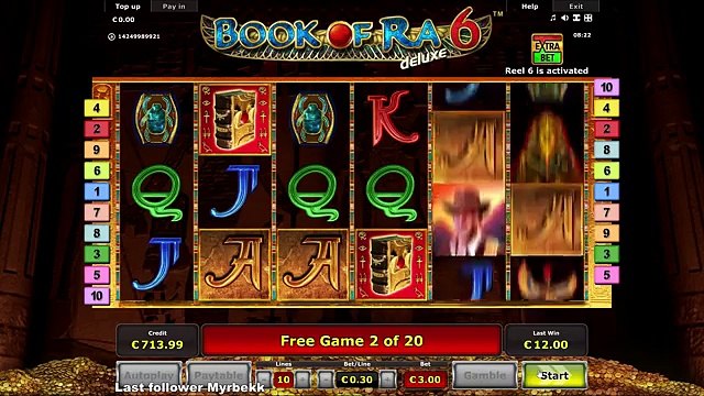 Book of Ra Deluxe 6 - Mega Win - Jackpot