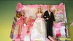 Barbie Wedding Set Barbie and Ken Bride and Groom Dolls Bridesmaids Dolls Barbie Toy English