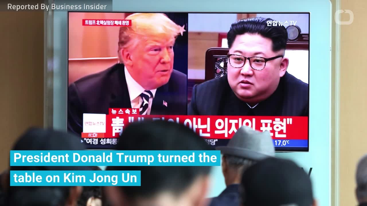 Trump Turned The Table On Kim Jong Un
