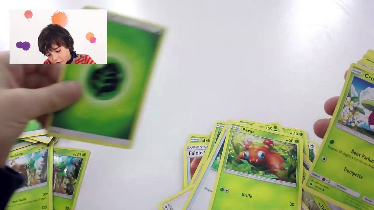 Mon OUVERTURE & présentation de 2 decks Pokémon SOLEIL & LUNE 1 Oratoria et Archeduc - Démo Jouets