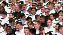 President Trump Cracks Up Naval Academy Grads