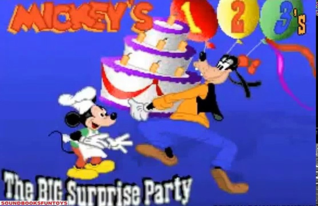 Mickeys 123s Game