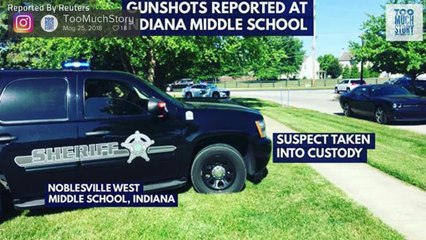 Armed Indiana Middle School Student Shoots Teacher, Classmate