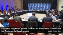 Broadband Commission for Sustainable Development and Transform Africa Economic Forum | Kigali, 7 May 2018