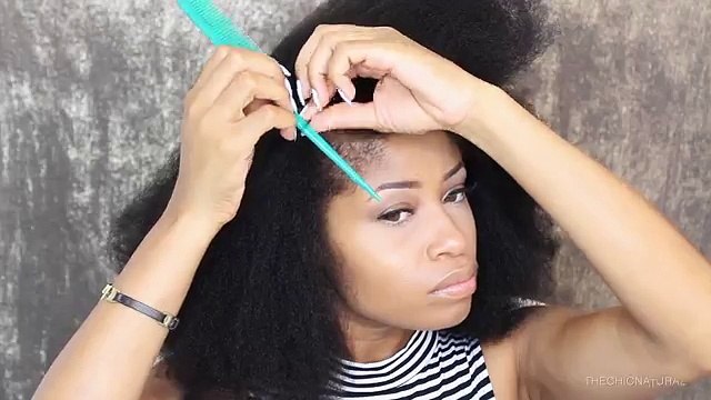 How To ➟ SIDE BRAIDED CROCHET UPDO!