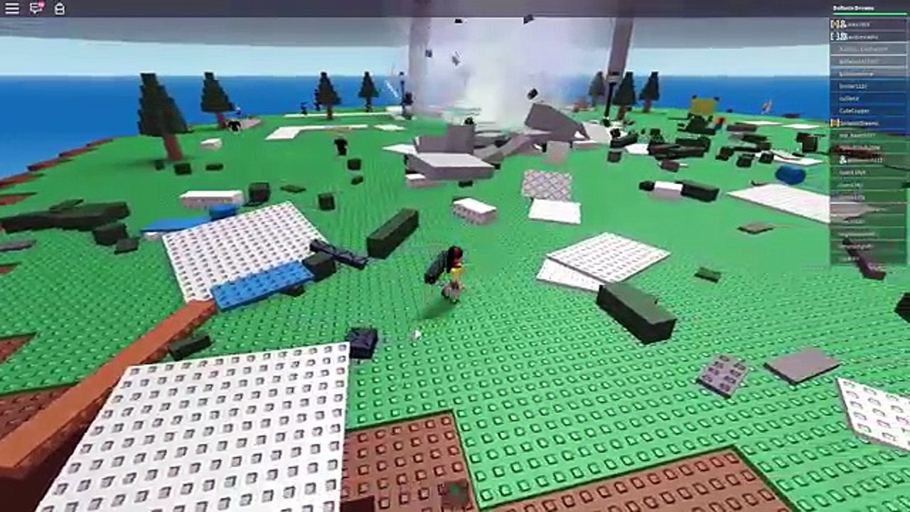 Death wont Stop Merry-Go-Round - Roblox Natural Disaster Survival - DOLLASTIC PLAYS with Audrey