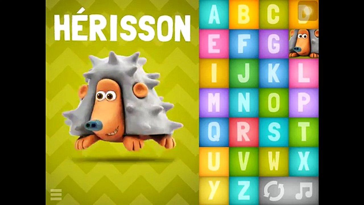 La chanson de lalphabet — Bande-son, ALPHABET PARLANT by Hey-Clay.com