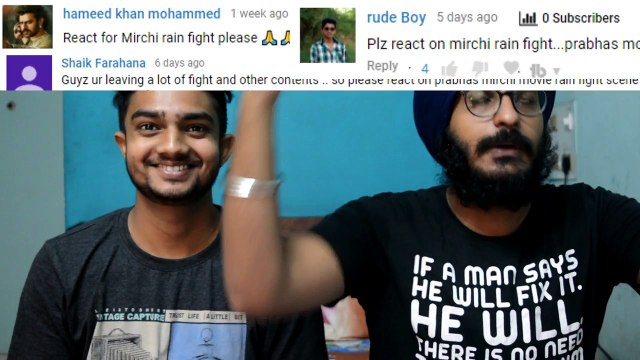 Mirchi Movie Prabhas Powerful Rain Fight Scene REACTION | Prabhas, Anushka, Richa