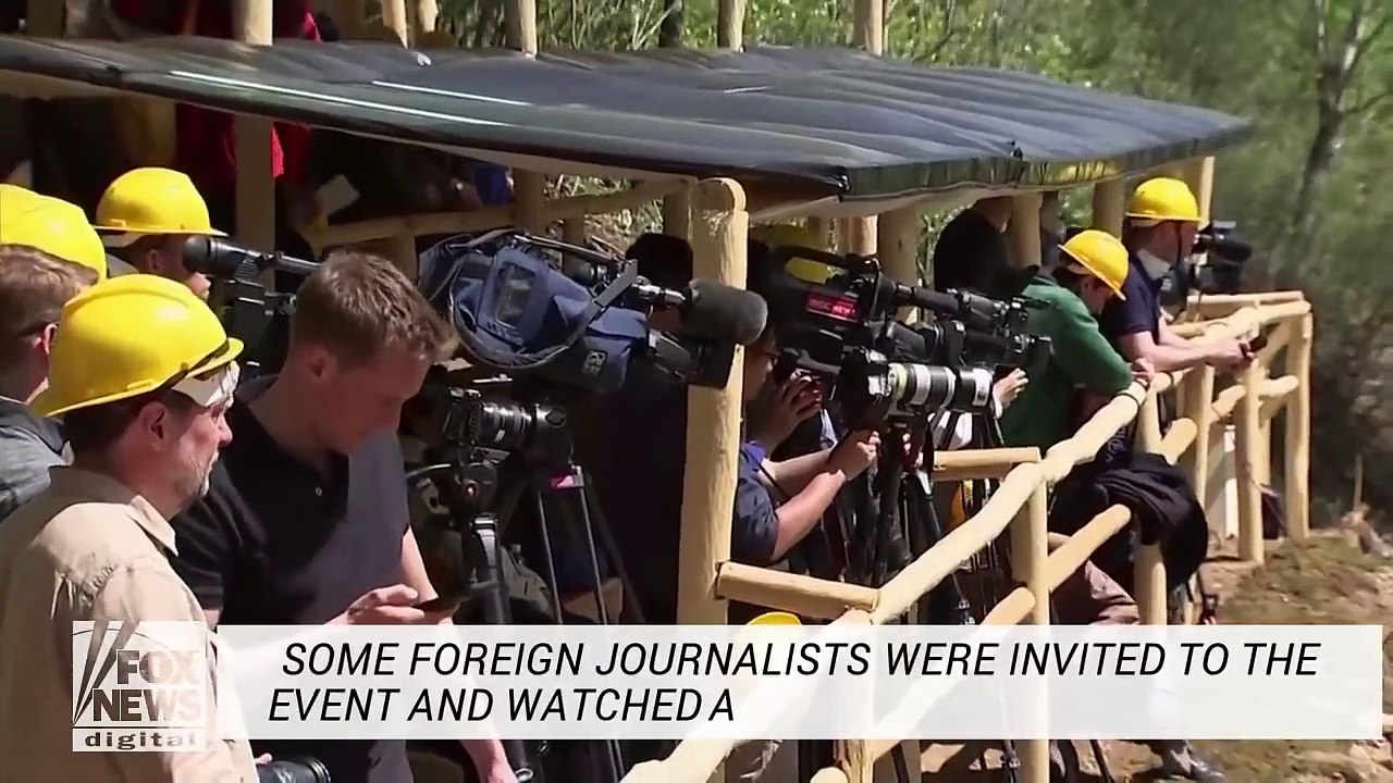 Watch- North Korea destroys alleged nuclear test site