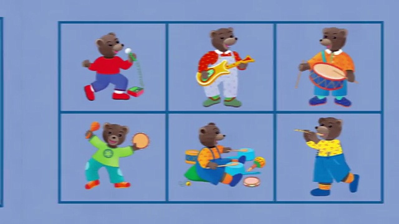 Petit Ours Brun - Comptine pour mimer les musiciens