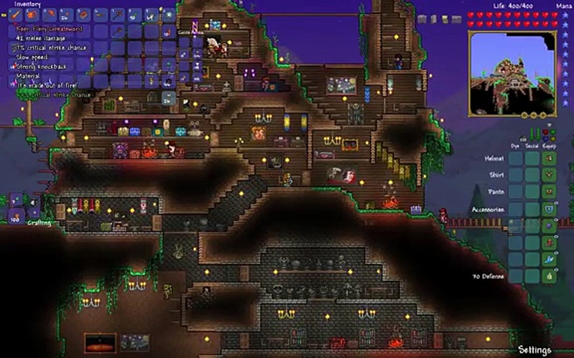 Terraria - WALL of FLESH // Easy Strategies for Infallible Victory PS4/Xbox One/PC