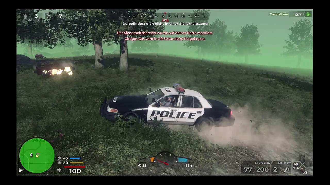 H1Z1: Battle Royale 1v2 solo match