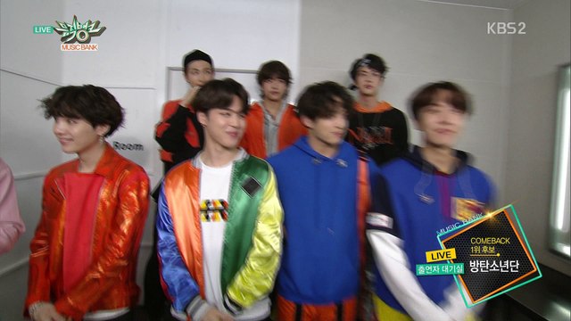 180525 KBS2 Music Bank Waiting Room Cut
