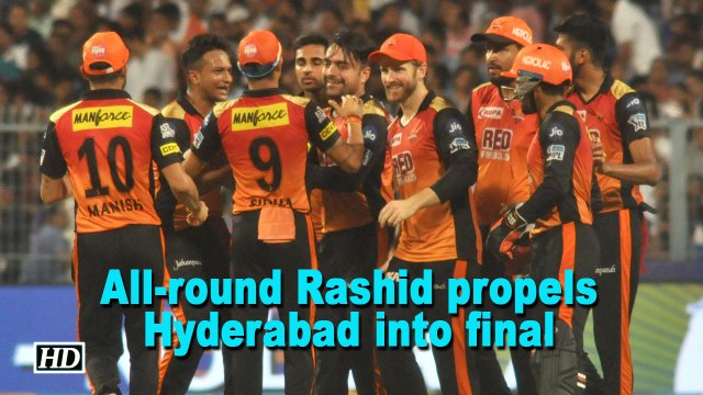 IPL 2018 | Playoffs | All-round Rashid propels Hyderabad into final