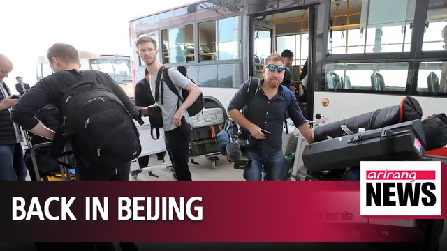 Int'l reporters leave North Korea after covering demolition of Punggye-ri nuke test site