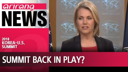 Trump says North Korea-U.S. summit could still happen on June 12th