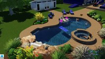 Monogram Custom Homes & Pools Builders Designs and Constructs Luxury Swimming Pools