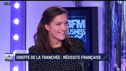 Les News: Des médecins français ont réussi une greffe de tranchée - 26/05