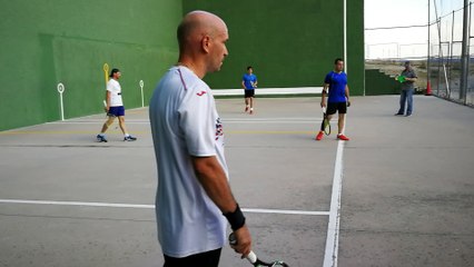 Frontenis 1ª fase grupo D 2º vs 4º ultimos tantos emocionantes set 3