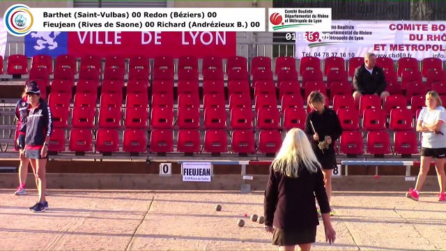 Premières partie F1, 106èmes Tournois Boulistes de Pentecôte, Lyon 2018