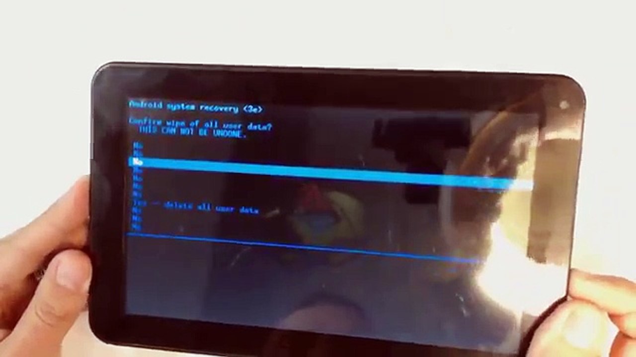 I-joy Amity 8GB - How to reset - Como restablecer datos de fabrica