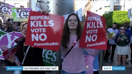 Référendum sur l’avortement en Irlande : le "oui" l’a emporté