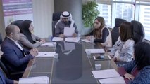 المواجهة- موقف طريف بين عبد الله وليالي في اجتماع الشركة