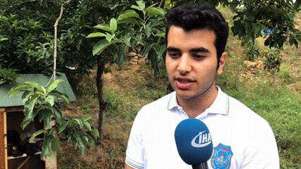 Lise öğrencisi okul laboratuvarında civciv yetiştirdi