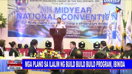 plano sa ilalim ng ‘Build, Build, Build Program,’ ibinida