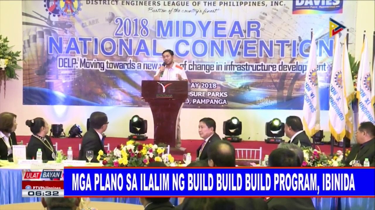 plano sa ilalim ng ‘Build, Build, Build Program,’ ibinida