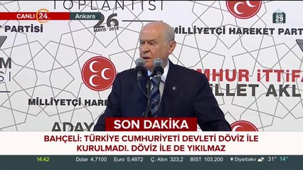 MHP seçim beyannamesi açıklanıyor