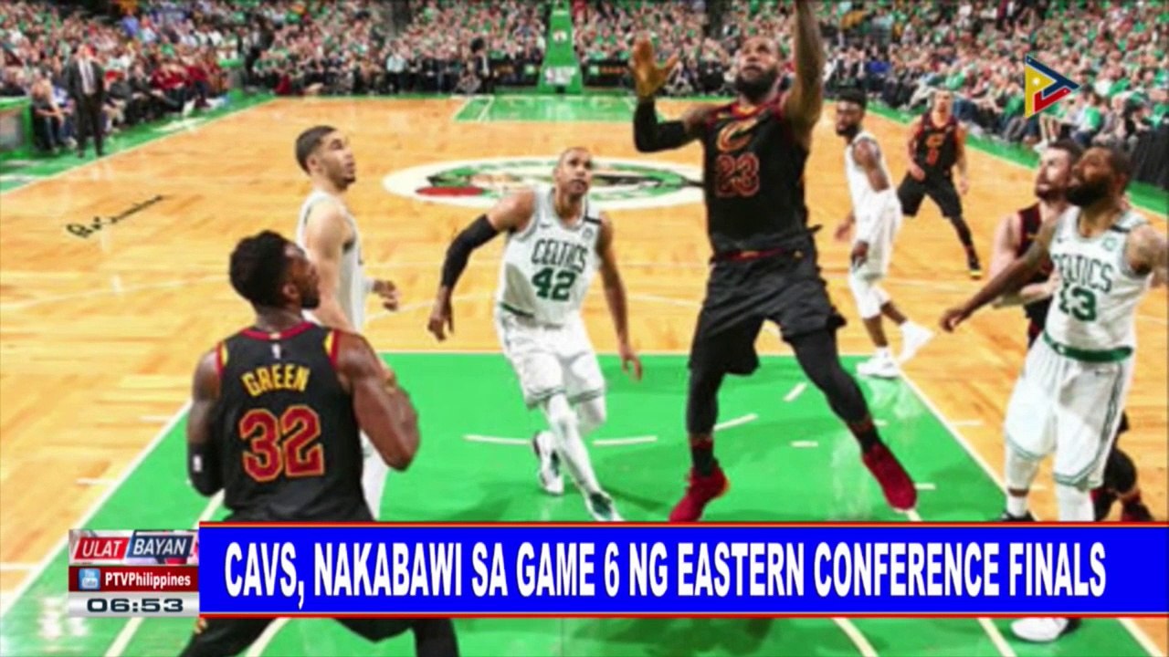 Cavs, nakabawi sa game 6 ng eastern conference finals