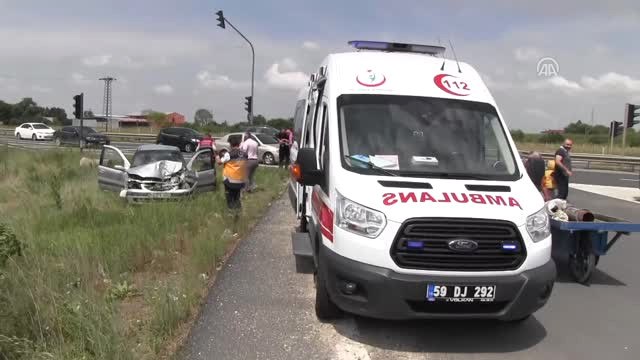 Trafik Kazası: 2 Yaralı