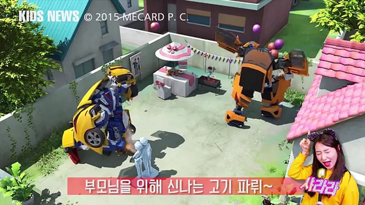 [헬로카봇 시즌2-풀HD] 25화 리뷰 우주해적의 습격 with 키즈뉴스 샤라라!! 터닝메카드 & 헬로카봇 공식채널!!