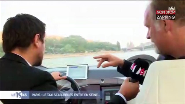 Seabubbles, les taxis volants sur la Seine (vidéo)