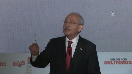 Kılıçdaroğlu: "Türkiye Beton Ekonomisinden Üretim Ekonomisine Geçecek"