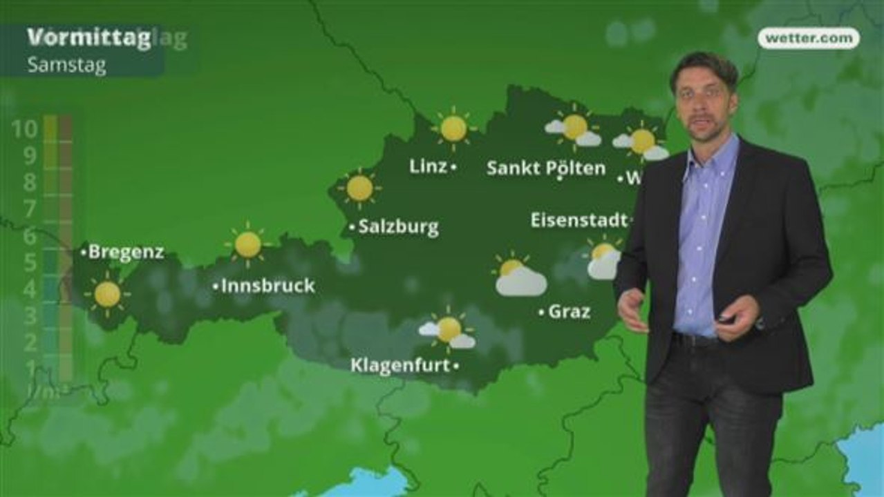 Das Wetter in Österreich am 26. Mai 2018