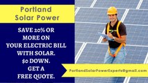 Affordable Solar Energy Portland OR - Portland Solar Energy Costs