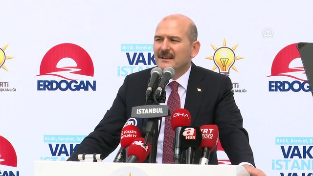 AK Parti İstanbul 2. Bölge Seçim koordinasyon merkezi açılışı - Bakan Soylu (1) - İSTANBUL