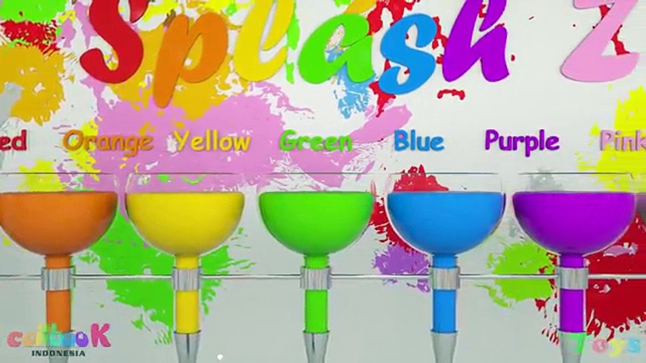 Belajar Warna - Semprot Cat Warna Warni | Toys | Coilbook Indonesia Belajar Huruf K bersam
