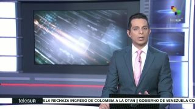 teleSUR Noticias: Venezuela el rechaza ingreso de Colombia a la OTAN