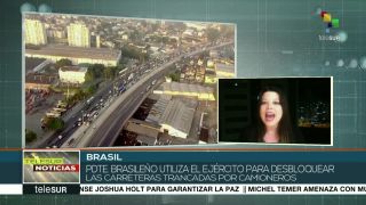 Temer decreta uso del ejército y policía contra huelga de transporte