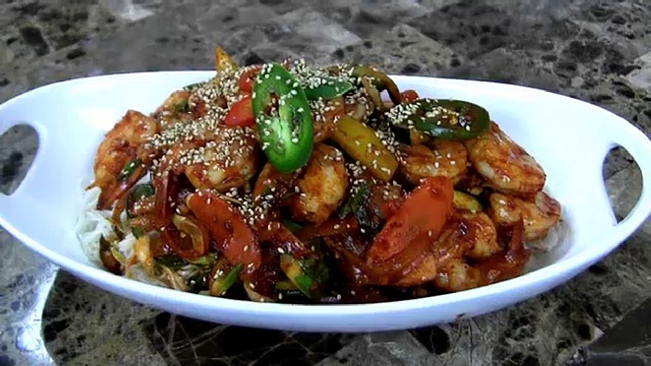 Spicy Stir Fry Shrimp Recipe