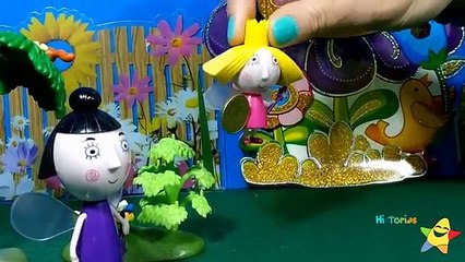 Peppa pig y el Hada de los dientes Princesa Holly, Ninja Nocturno al ataque. Pj Mask