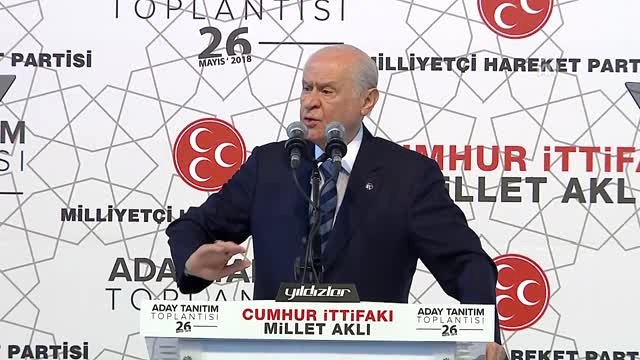 Bahçeli: Bunlarınki Millet Değil Zillet ve İllet İttifakıdır