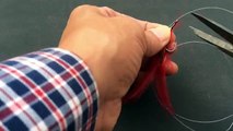 Making a Scad Feather Rig - DIY - Fishing Tips - Cách Buộc Lưỡi Câu Cá Nục