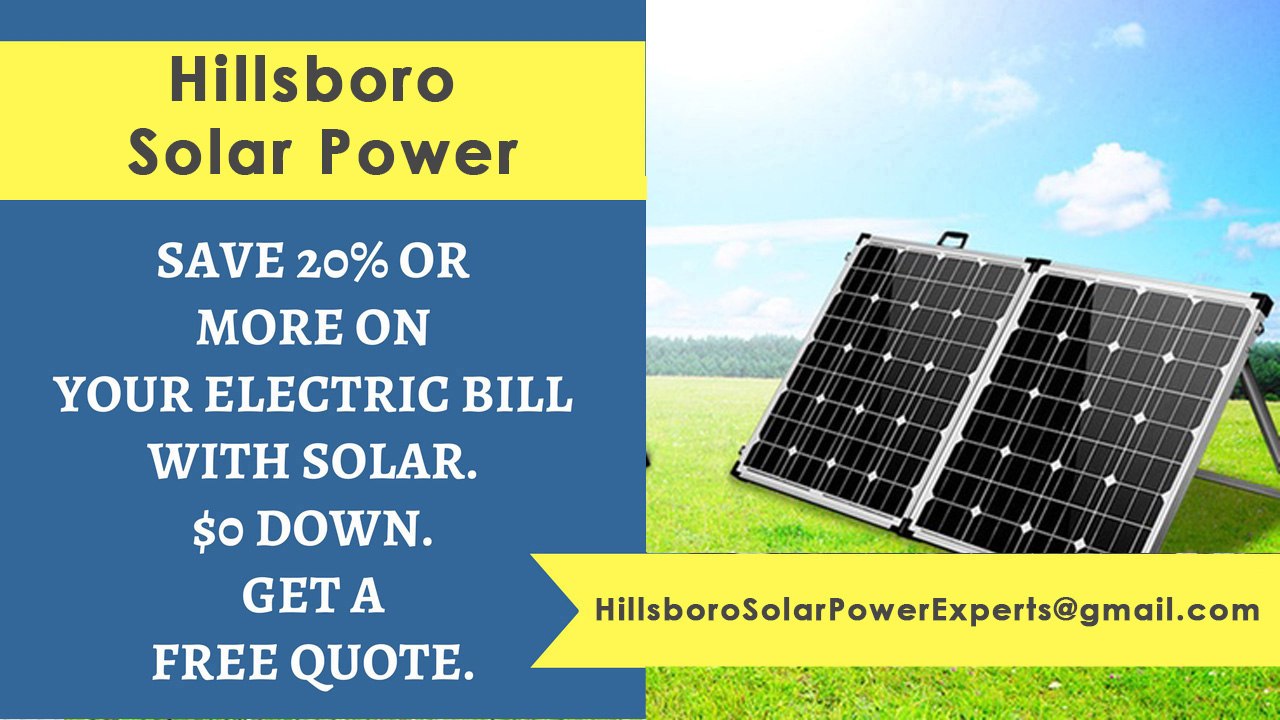 Affordable Solar Energy Hillsboro OR - Hillsboro Solar Energy Costs
